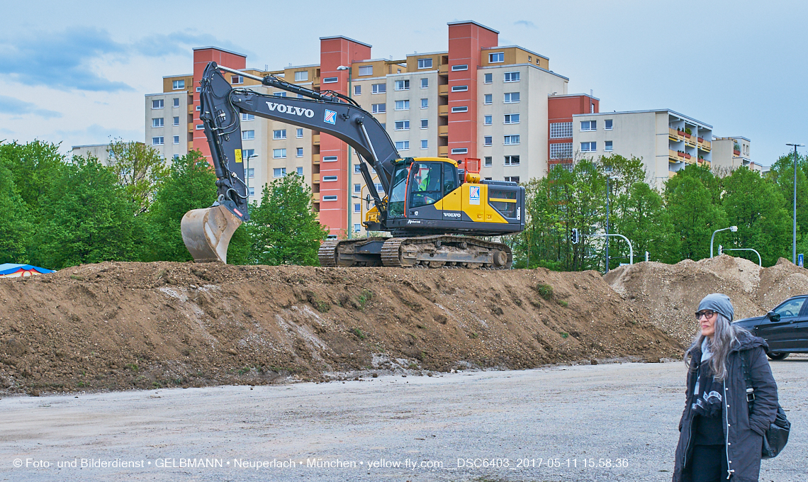11. Mai 2017 - Grundsteinlegung für die LOGE und dem Kulturquadrat in Neuperlach